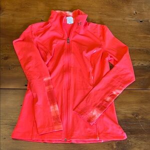 Under Armour Women's Pink Full-Zip Hoodie